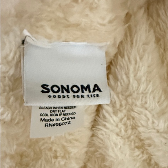 Sonoma Off-White Plush Neck Warmer - Picture 2 of 4
